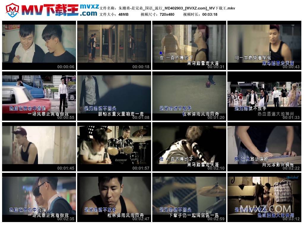 朱潮勇-是兄弟_国语_流行_MD402903